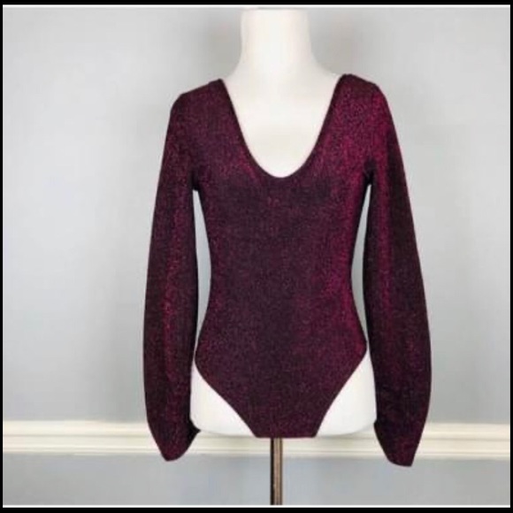 Zara Tops - ZARA Sparkly Bodysuit